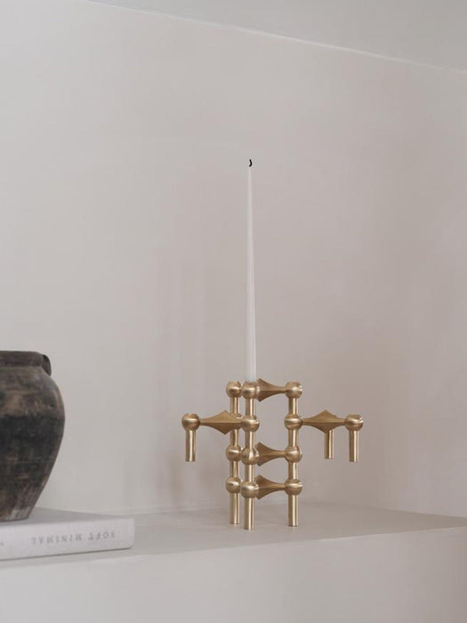 Stoff Nagel Candle Holder