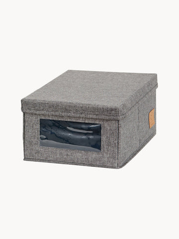 Shoe Boxes Premium with Lids, Set of 2