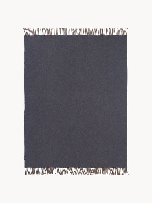 Wool Reversible Throw Double Face