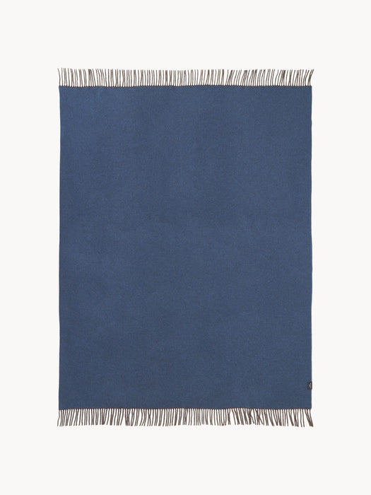 Wool Reversible Throw Double Face