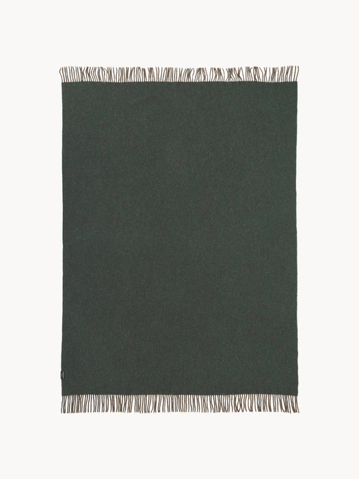 Wool Reversible Throw Double Face