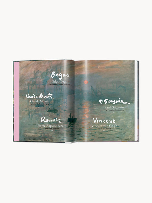 Impressionists Coffee Table Book, English Edition