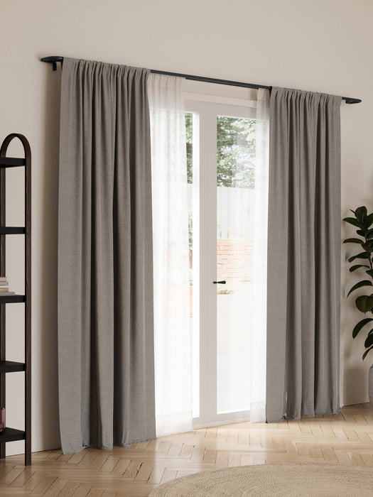 Window Curtain Rod Twilight, W 168 - 365 cm