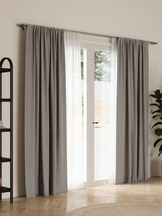 Window Curtain Rod Twilight, W 168 - 365 cm
