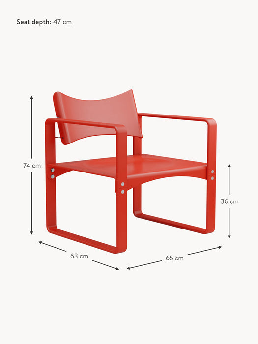 Armchair Series 270 F Design Verner Panton
