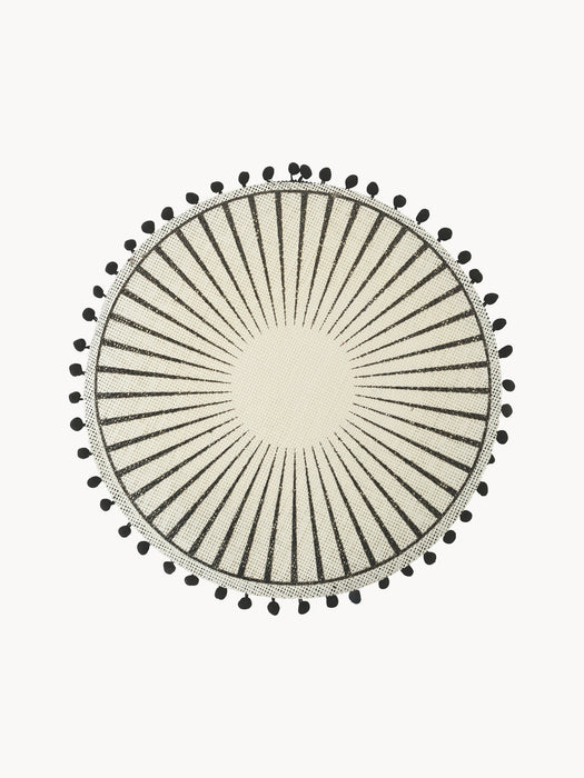 Placemats Poms Set of 6