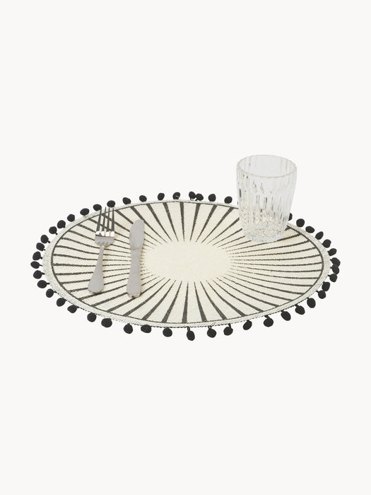 Placemats Poms Set of 6
