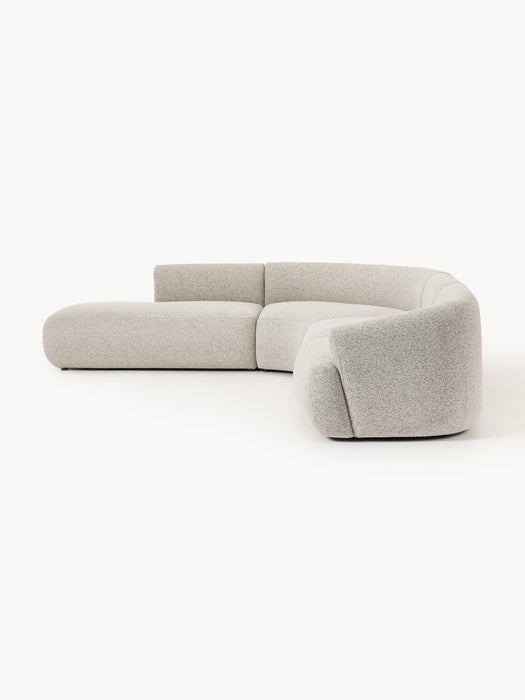 Sofia Modular Bouclé Corner Sofa (4-seater)