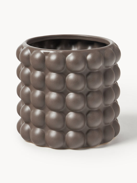 Stoneware Cover Pot Bob H 15 cm