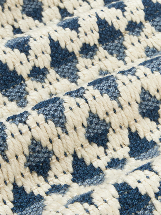 Outdoor Cushion Cover Yamir with Woven Pattern