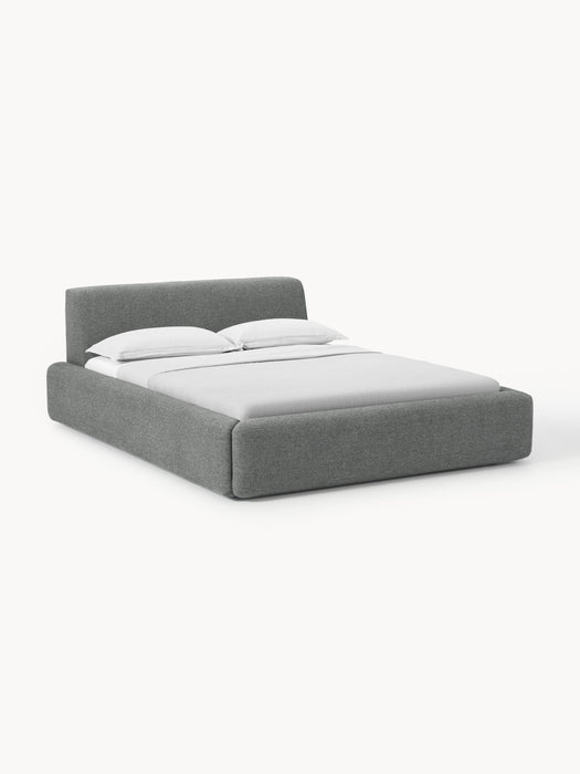 Upholstered Bed Melva with Storage