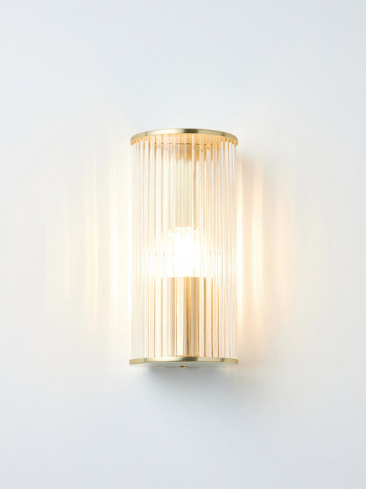 Emmi Wall Lamp with Ribbed Glass