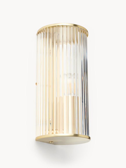 Emmi Wall Lamp with Ribbed Glass