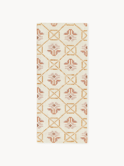 Hand-Woven Wool Kilim Runner Nava