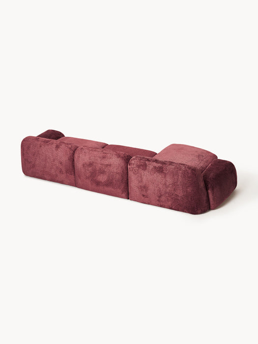 Wolke Modular Teddy Bouclé Corner Sofa (4-seater)