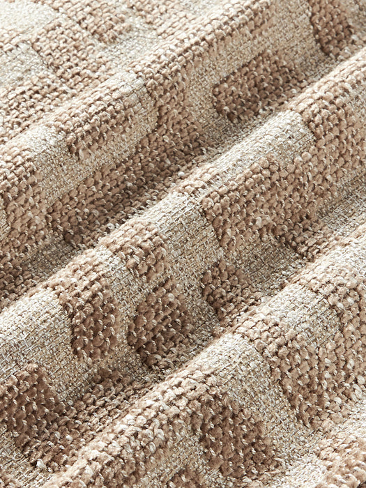 Contia Viscose Cushion with Woven Jacquard Pattern