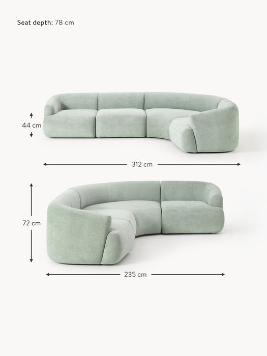 Modular Corner Sofa Sofia 4-seater