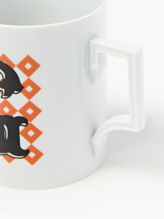 Initials Westwing x MEISSEN, Handmade Mug with Decorative Motif