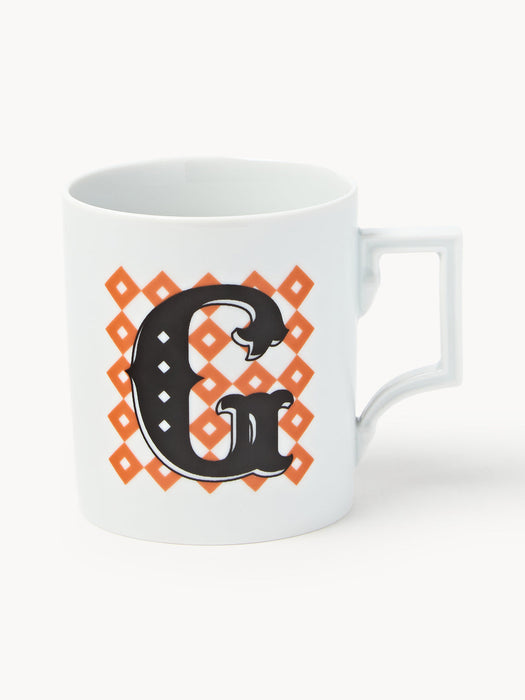 Initials Westwing x MEISSEN, Handmade Mug with Decorative Motif