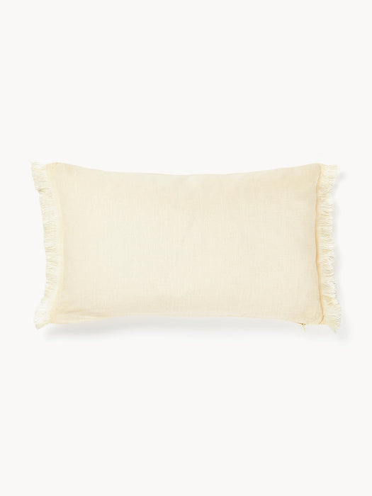 Linen Cushion Cover Luana with Fringes