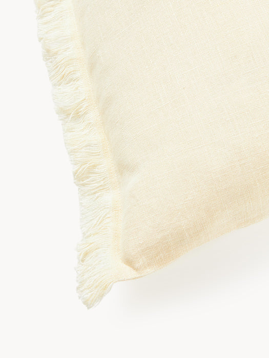 Linen Cushion Cover Luana with Fringes