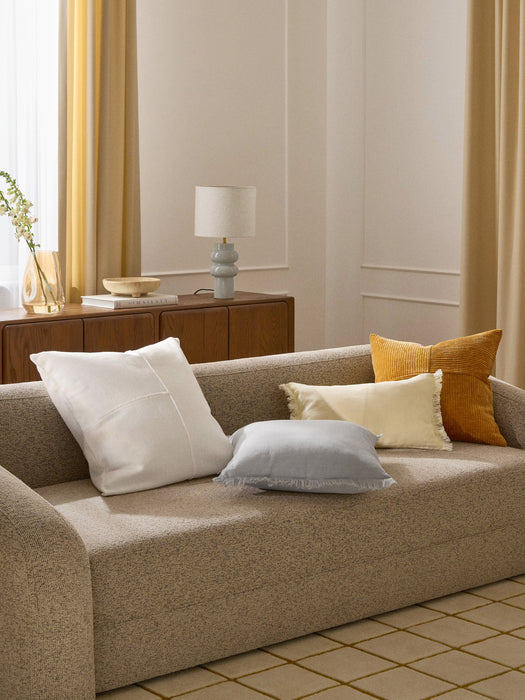 Linen Cushion Cover Luana with Fringes