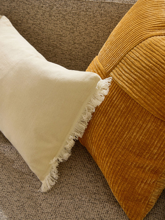 Linen Cushion Cover Luana with Fringes