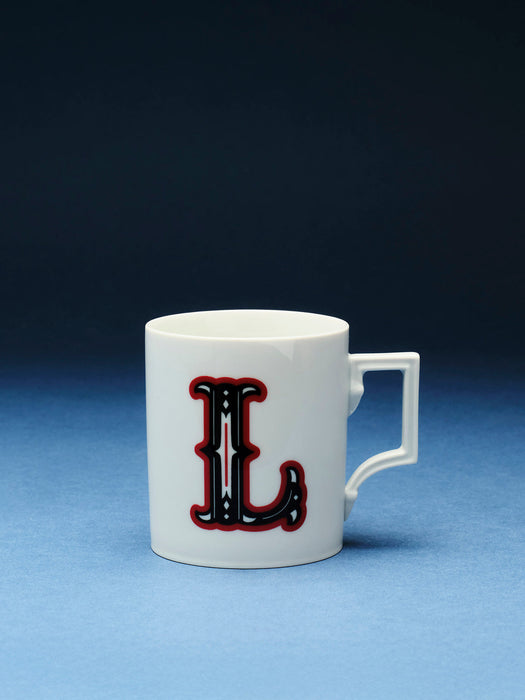 Initials Westwing x MEISSEN, Handmade Mug with Decorative Motif