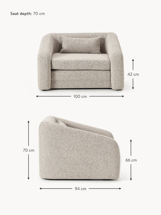 Boucl Chair Bed Eliot