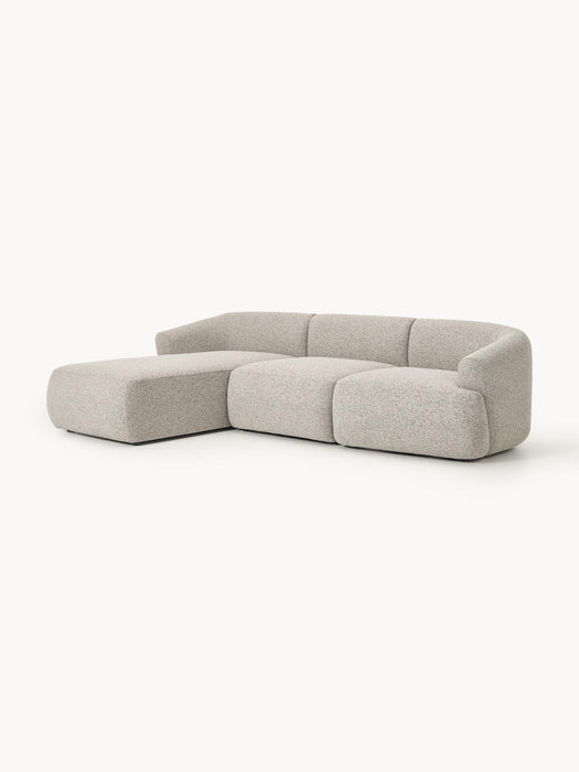 Sofia Modular Bouclé Corner Sofa (3-seater)