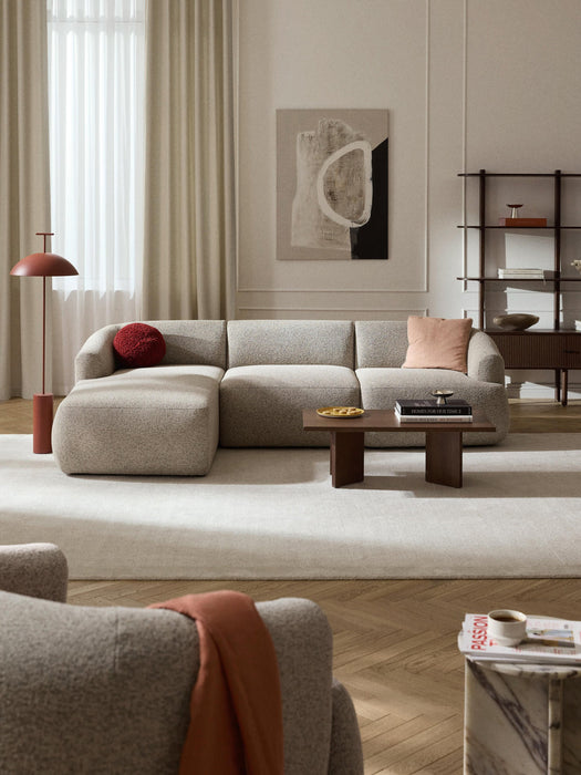 Sofia Modular Bouclé Corner Sofa (3-seater)