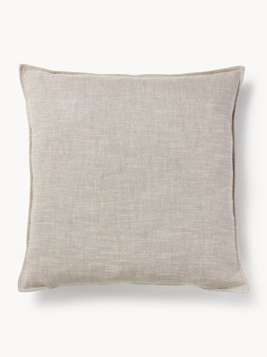 Large Linen Blend Sofa Cushion Lennon 70x70 cm