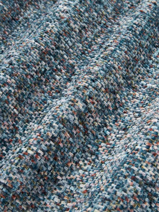 Hanka Chenille Cushion Cover with Pixel Pattern