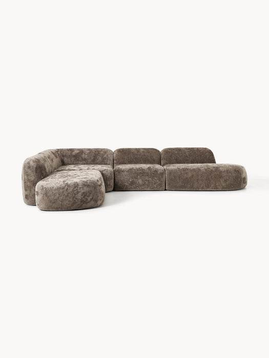 Wolke XL Modular Teddy BouclÃ© Corner Sofa