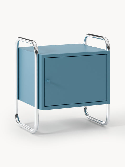 Metal Bedside Table Robyn left- or right-hinged options