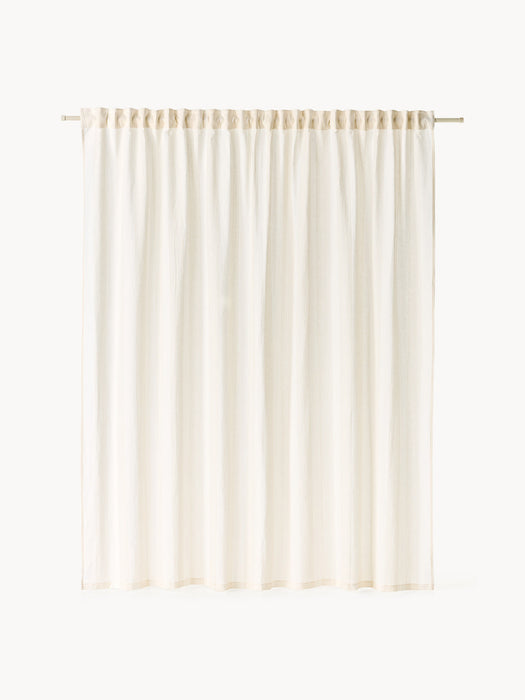 Dewi Light-Filtering Multi-Band Curtain, W 280 cm