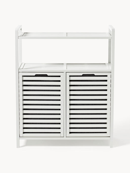 Kit Bamboo Bathroom Shelf with Laundry Baskets