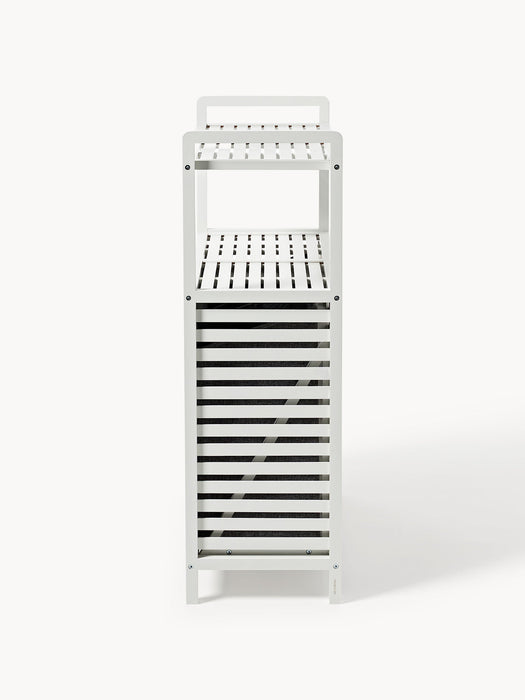 Kit Bamboo Bathroom Shelf with Laundry Baskets