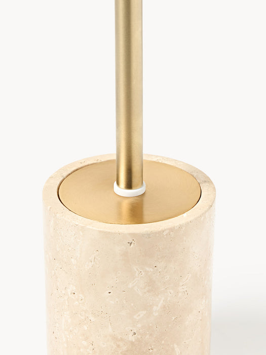 Susan Travertine Toilet Brush