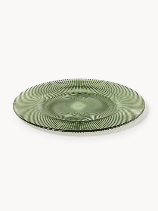 Effie Ribbed Dinner Plates, Set of 4