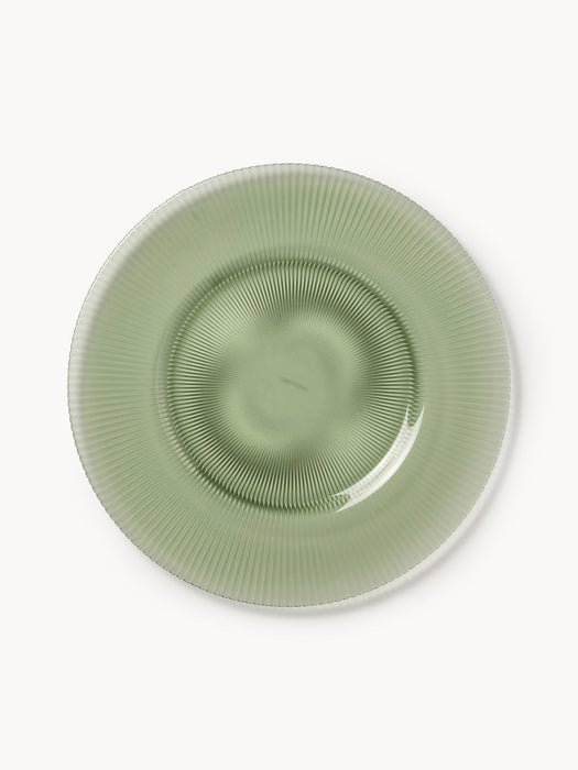 Effie Ribbed Dinner Plates, Set of 4