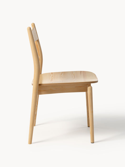 Ash Wood Dining Chair Koa