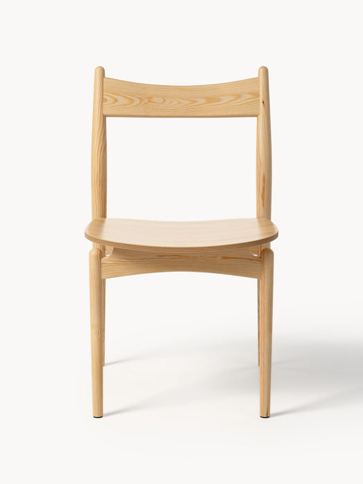 Ash Wood Dining Chair Koa
