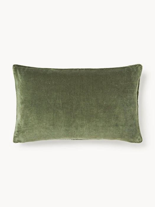 Verina Embroidered Cushion Cover with Geometric Pattern