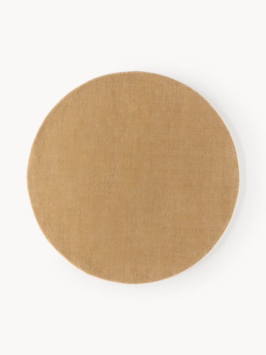 Round Hand-Tufted Wool Rug Zayne