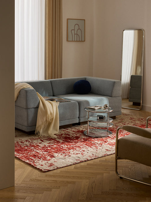 Cynthia Hand-Woven Wool Rug with Abstract Pattern