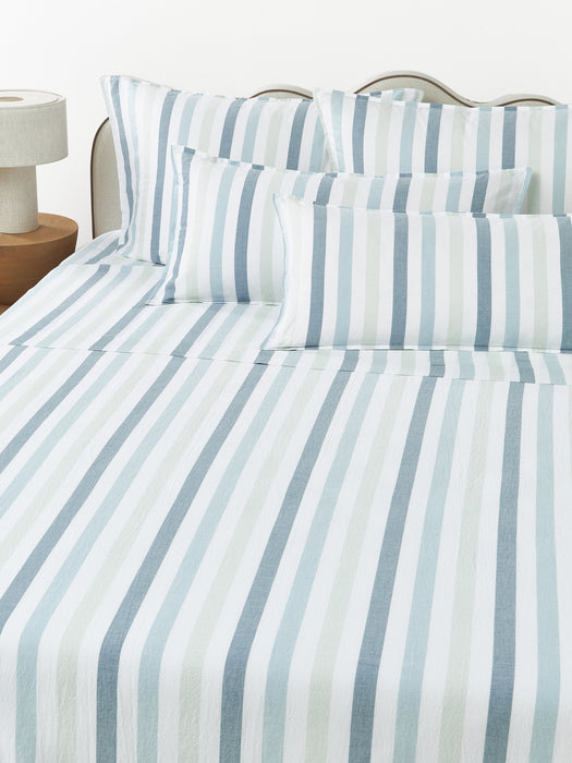 Washed Cotton Flat Sheet Harriet