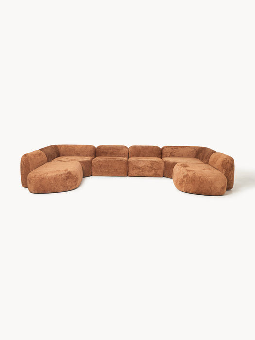 Wolke XL Modular Teddy BouclÃ© Sofa