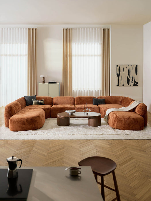 Wolke XL Modular Teddy BouclÃ© Sofa