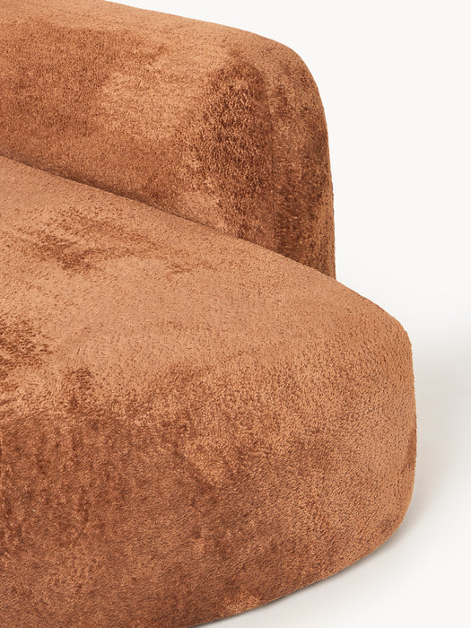 XL Modular Teddy Boucl Sofa Wolke